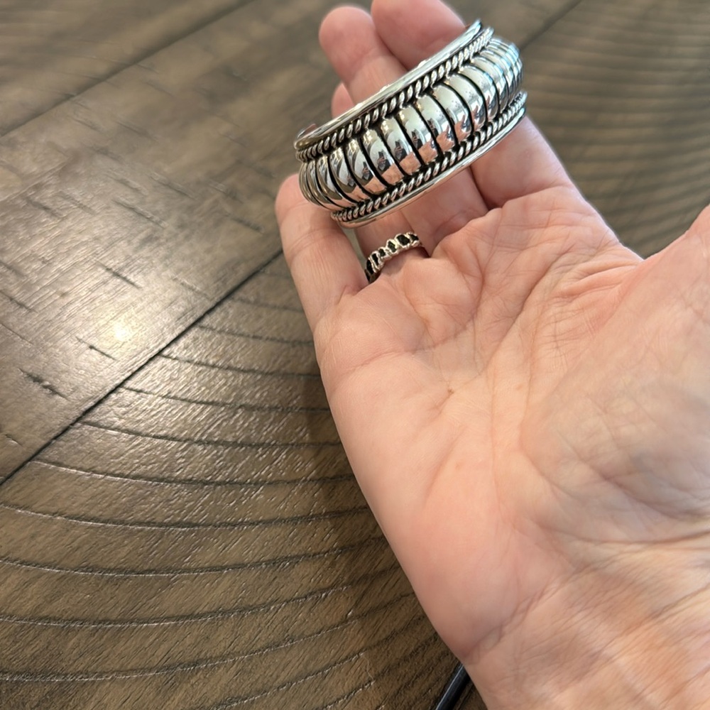 Sterlingg silver cuff bracelet